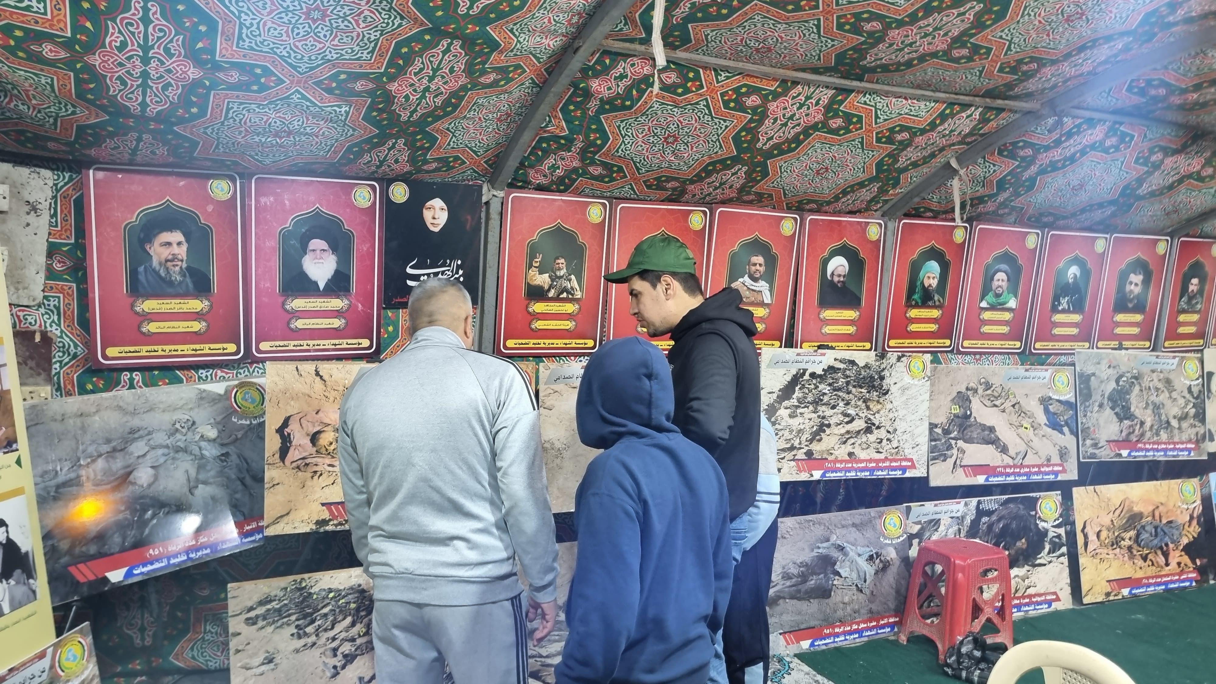 مديرية تخليد التضحيات تقيم معرضا وموكبا للصور بذكرى استشهاد الامام موسى الكاظم عليه السلام