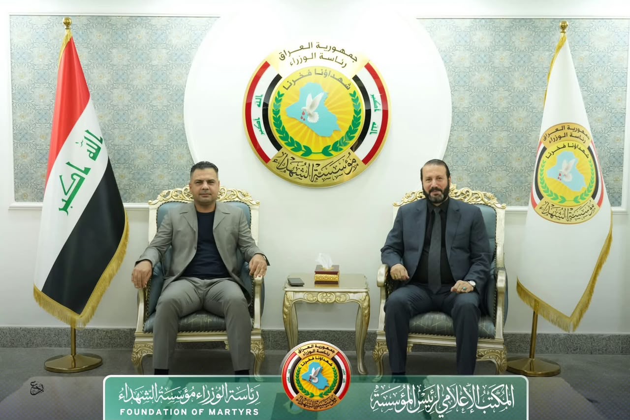 معالي رئيس المؤسسة يستقبل النائب عزيز ناصر لبحث استحقاقات الشرائح المضحية